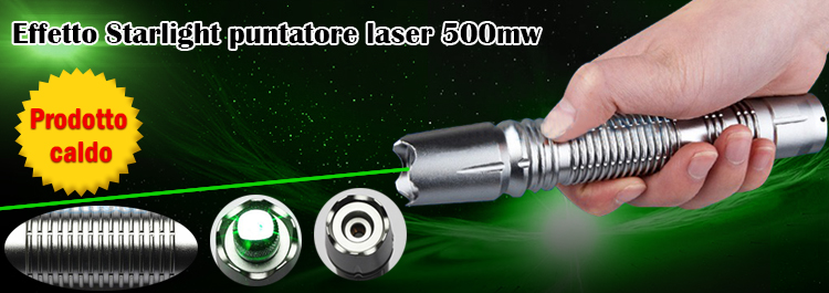 Puntatore laser 500mw