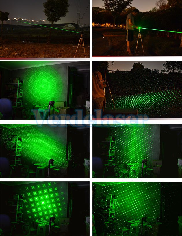 Il più potente puntatore laser verde 10000mw