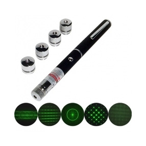 100mW puntatore laser verde stelle 5 in 1